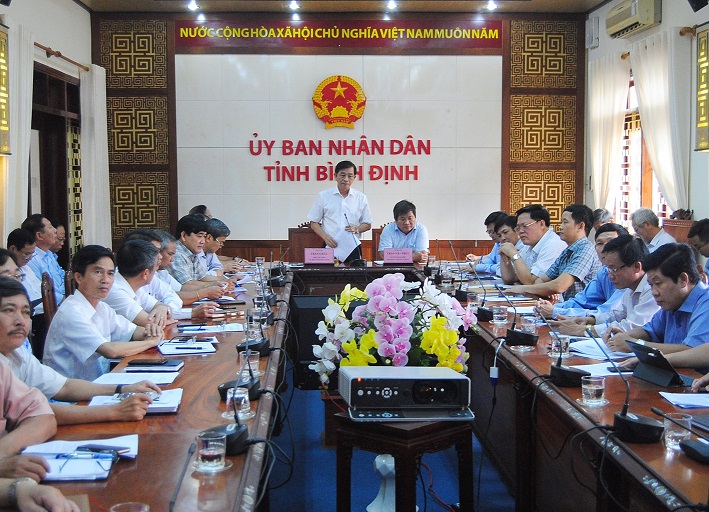 Hội nghị tại điểm cầu Bình Định