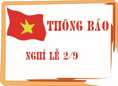 Nghỉ lễ 2-9