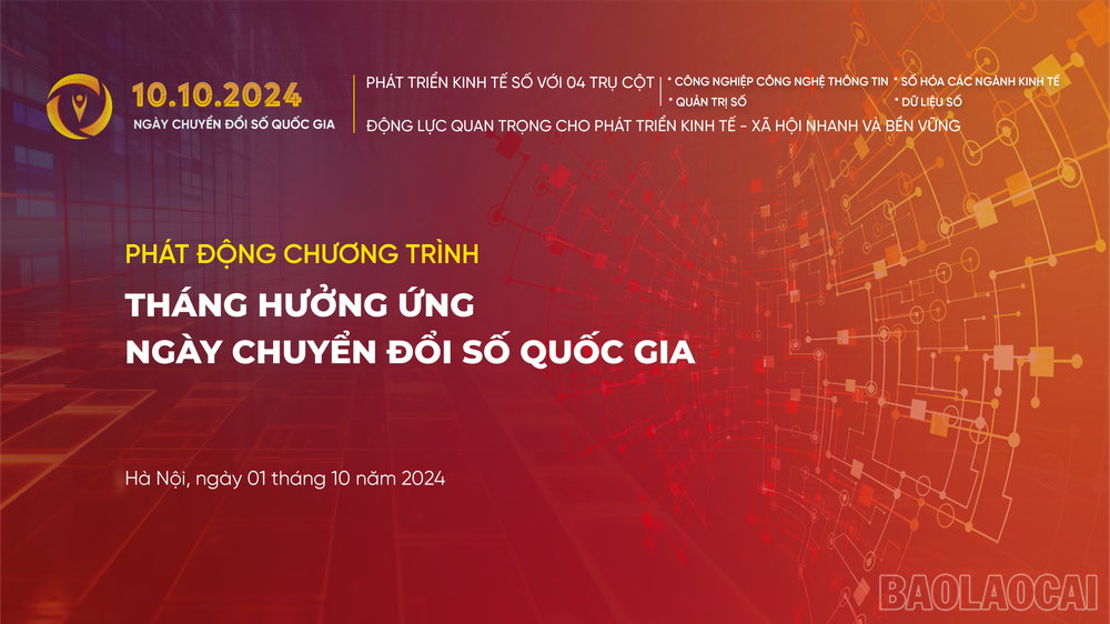 Phổ cập, truyền thông bộ nhận diện Ngày Chuyển đổi số quốc gia năm 2024